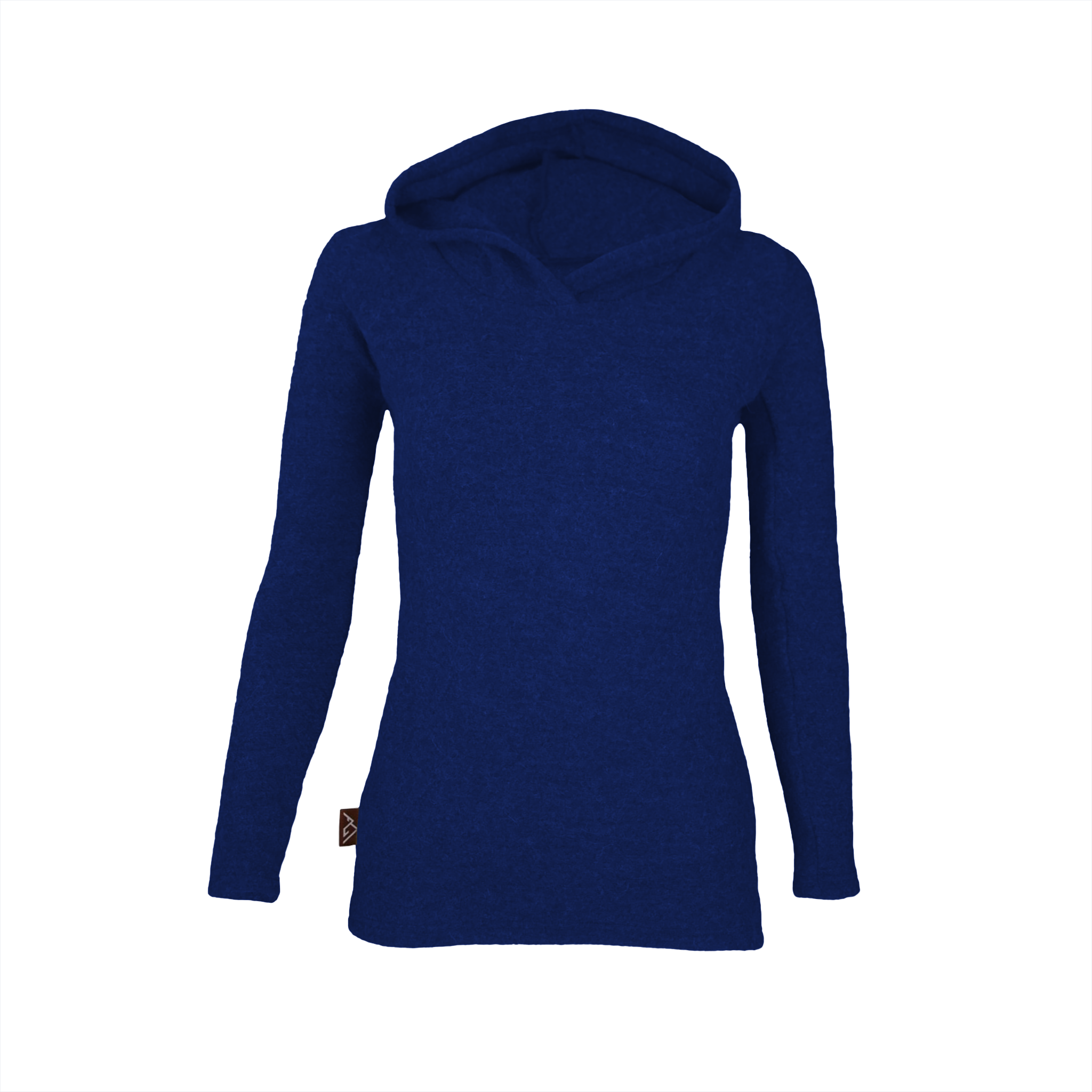 Blue Mountain Women's Sherpa-Lined Fleece Hooded Sweatshirt